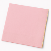 Rose Gold Hot Stamped Beverage Napkin